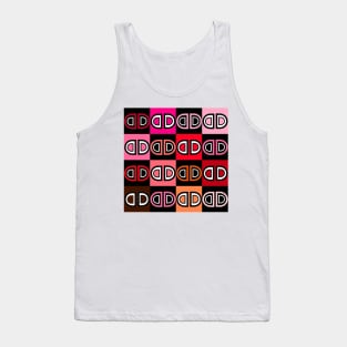 Letter D red Tank Top